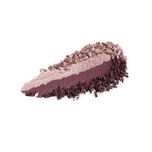 Bright Duo Eyeshadow 10 Golden Mauve / Burgundy