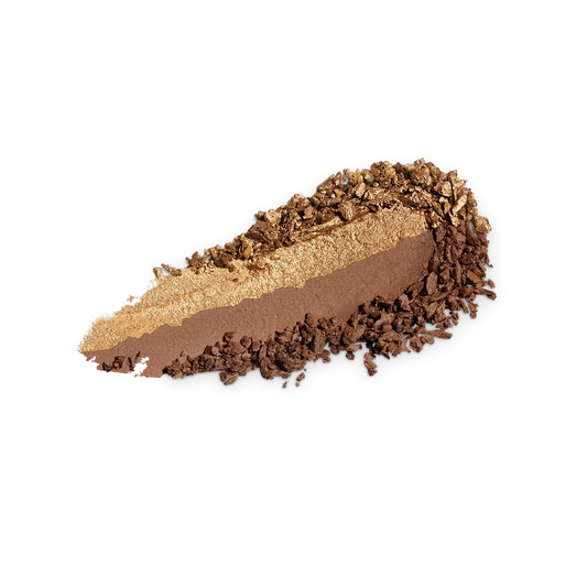 Bright Duo Eyeshadow 04 Universal Beige / Warm Gold