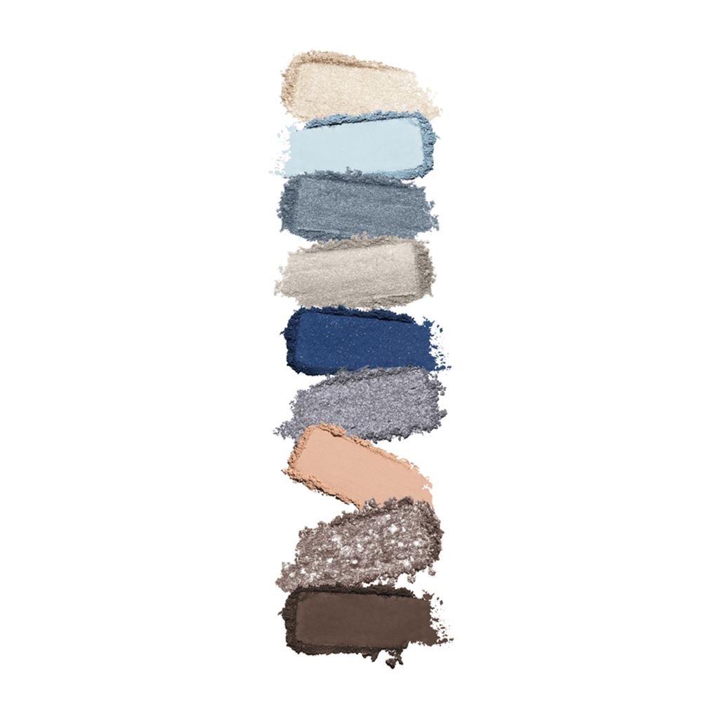 KIKO Glamour Multi Finish Eyeshadow Palette - 05 Blue Variations