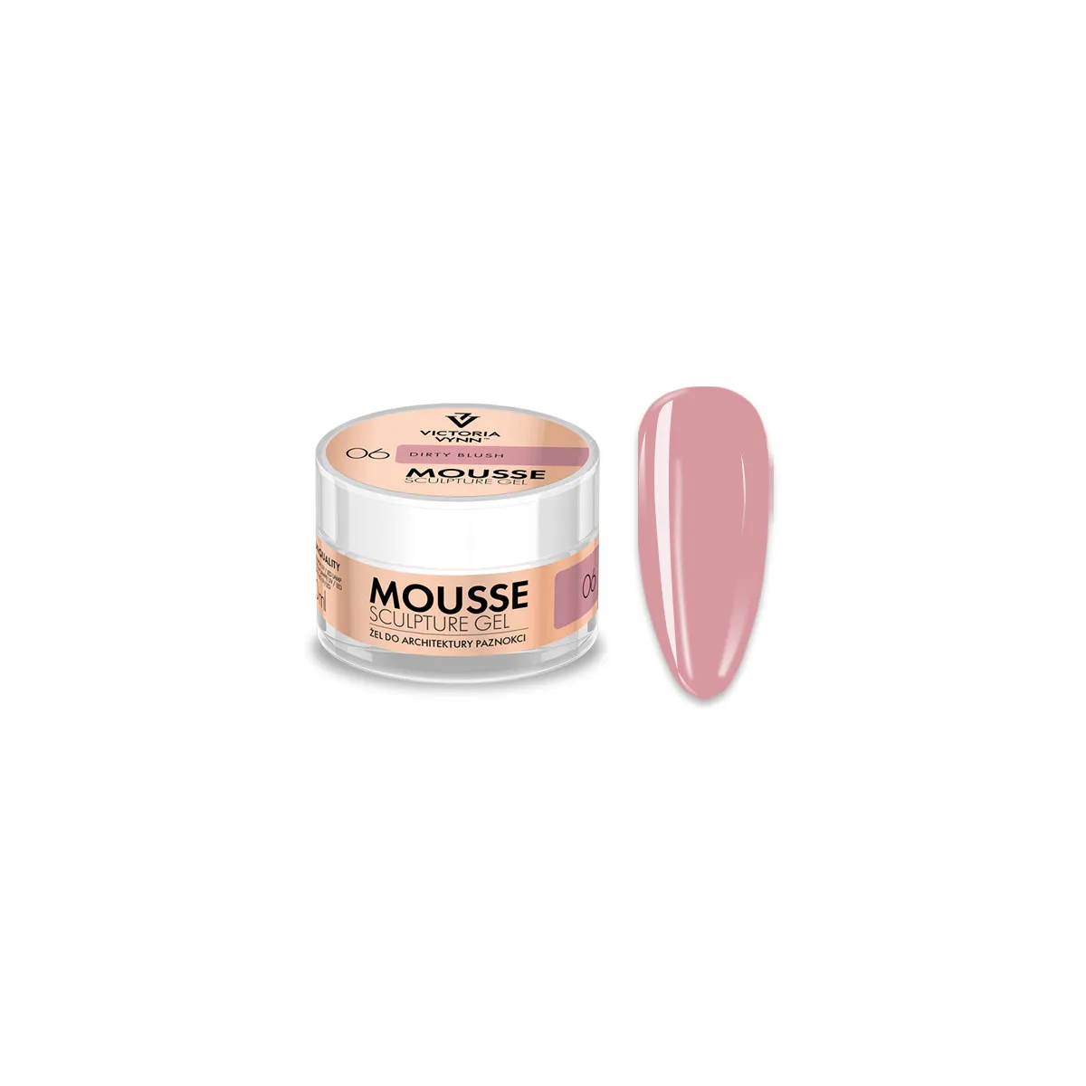 MOUSSE SCULPTURE GEL 06 Dirty Blush