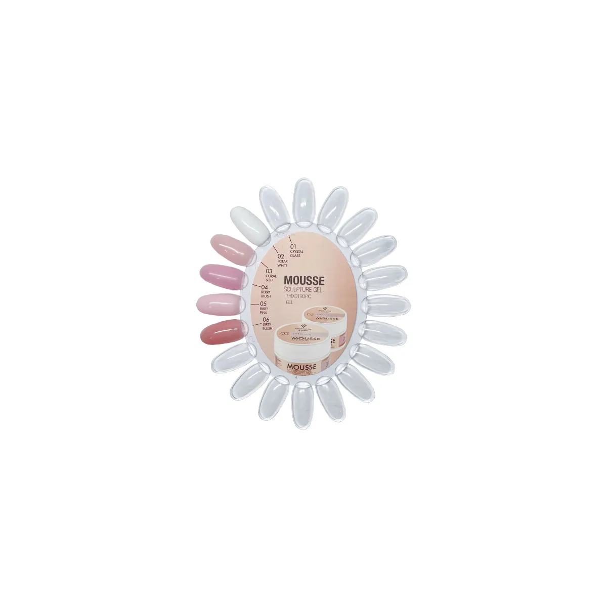 MOUSSE SCULPTURE GEL 06 Dirty Blush