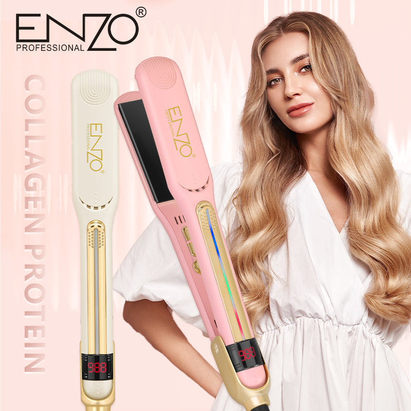 ENZO Professional EN-2401 Fer à Lisser Rose