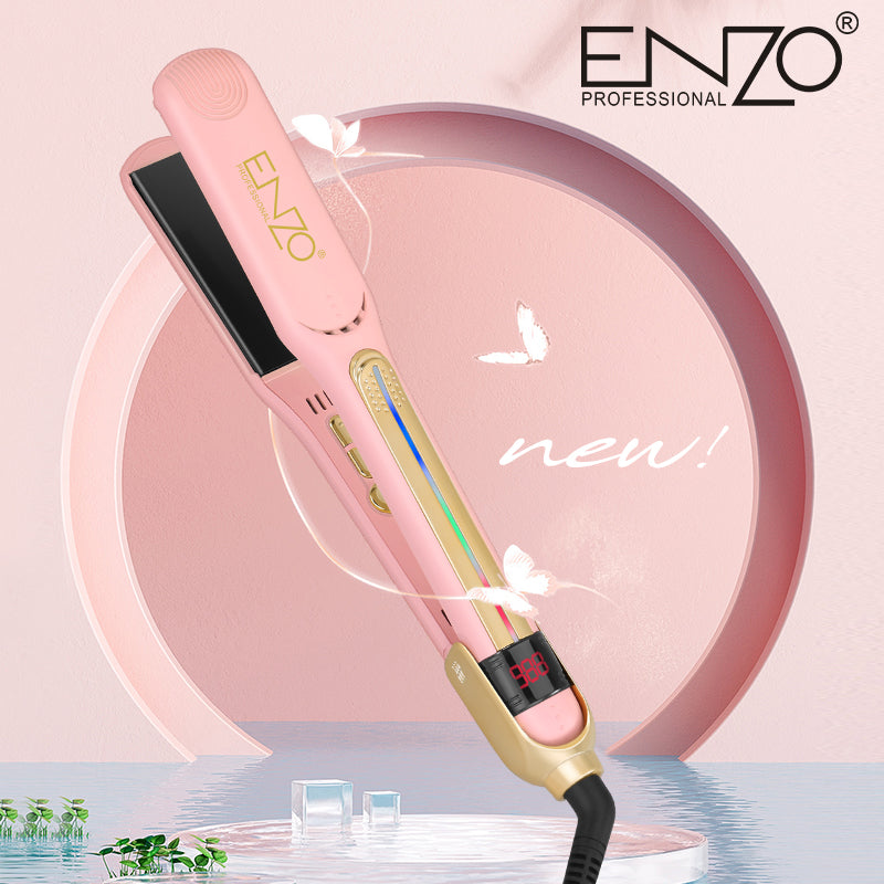 ENZO Professional EN-2401 Fer à Lisser Rose