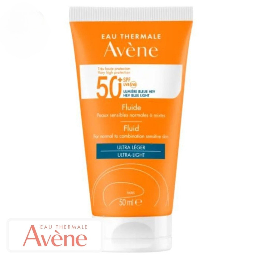 Avène Solaire Fluide Ultra-Léger Spf50+ – 50ml