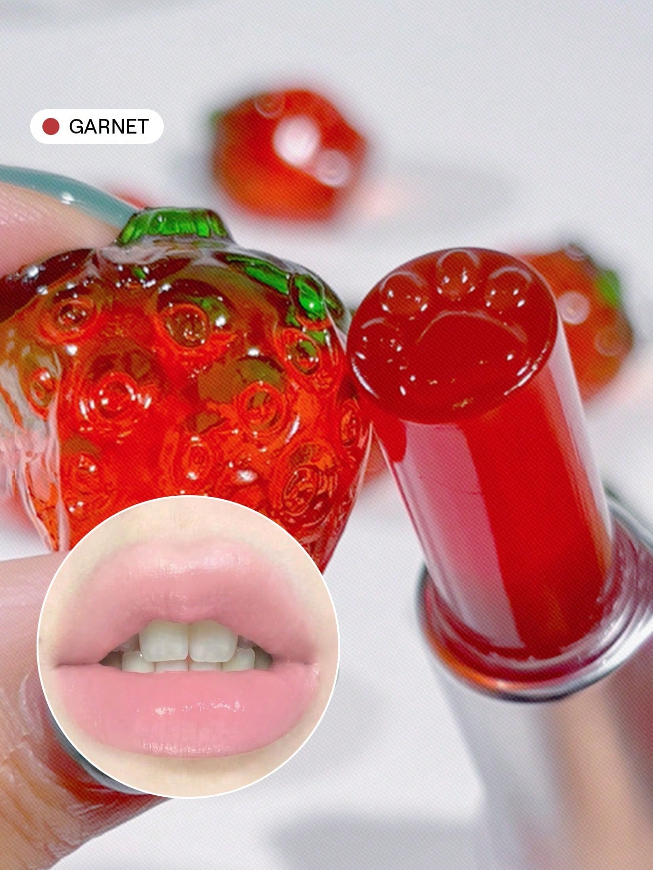 SHEGLAM Baume à LèVres Nourrissant Mello Jello-Garnet