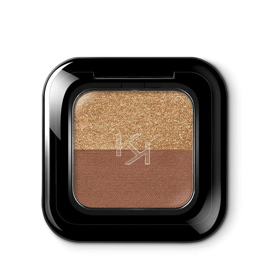 Bright Duo Eyeshadow 04 Universal Beige / Warm Gold