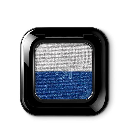Bright Duo Eyeshadow 16 Silver / Eletric Blue