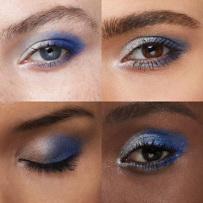 Bright Duo Eyeshadow 16 Silver / Eletric Blue