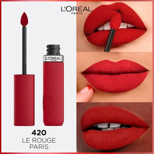 L'OREAL - ROUGE À LÈVRES N420 INFAILLIBLE MATTE RESISTANCE