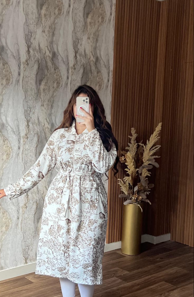 Pyjama Robe Élégance Florale