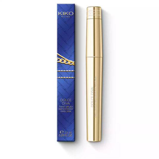 Kiko Dolce Diva Twist Brush Waterproof Mascara