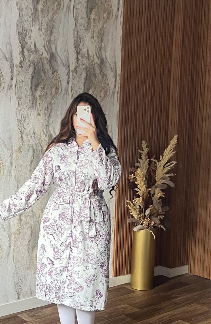 Pyjama Robe Élégance Florale
