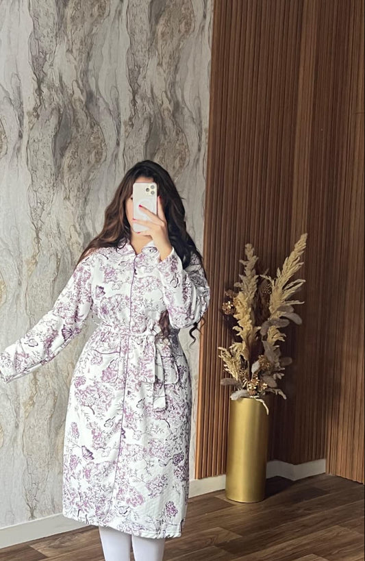 Pyjama Robe Élégance Florale