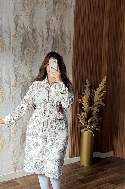 Pyjama Robe Élégance Florale