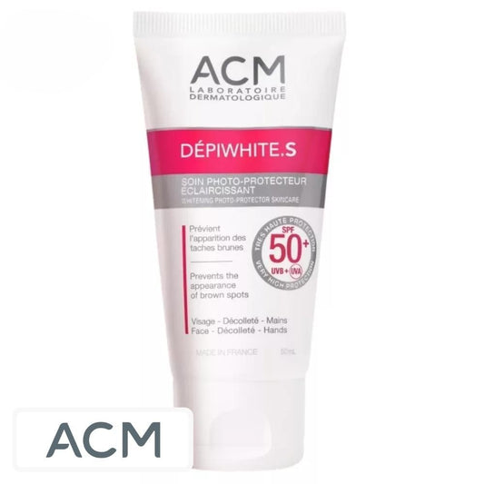 ACM Dépiwhite S Spf50 Soin Photprotecteur Eclaircissant – 50ml