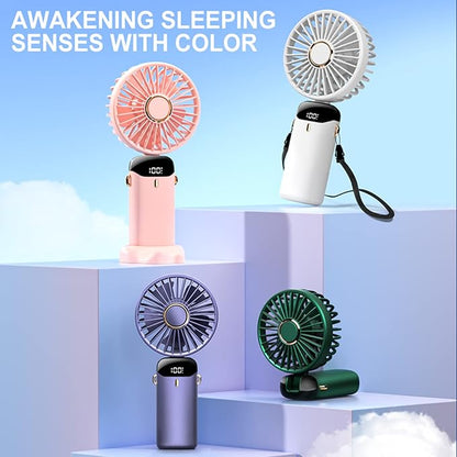 Mini Ventilateur de Bureau Rechargeable