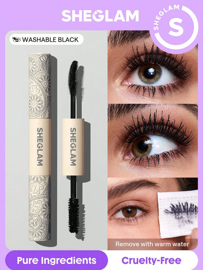 SHEGLAM Mascara Tout-En-Un Volume Et Longueur-Lavable Noir